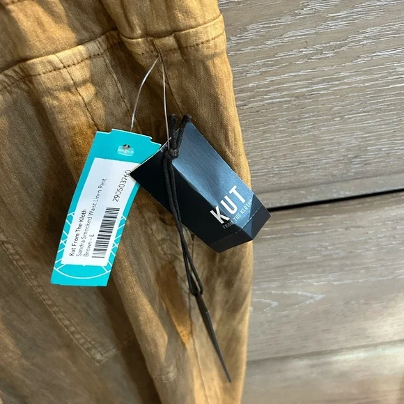 Kut from the Kloth Linen Pant NWT - L - Picture 3 of 6